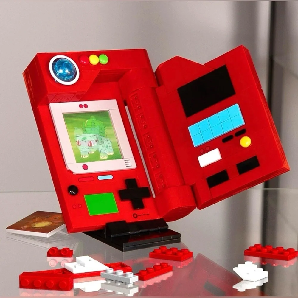 MEGA Pokémon Building Toys Set, Kanto Region Pokédex with 322 Pieces